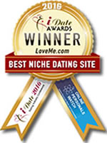 Idate Award Winner - Best Niche Dating Site 2016